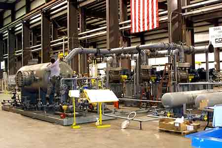 肯富来开云游戏平台机组在阿美石油公司Aramco-和壳牌合资的Motiva炼油厂项目使用现场