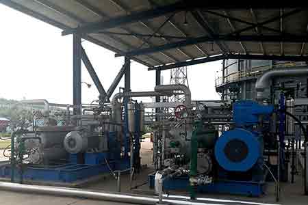 肯富来开云游戏平台机组在洛阳宏兴新能化工使用现场