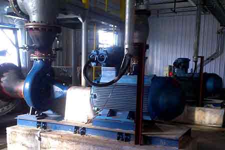 KCC系列化工离心泵在金源精细化工使用现场