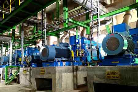 肯富来开云游戏平台机组在印尼APP造纸厂使用现场