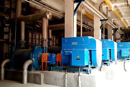 肯富来开云游戏平台机组在联盛纸业使用现场