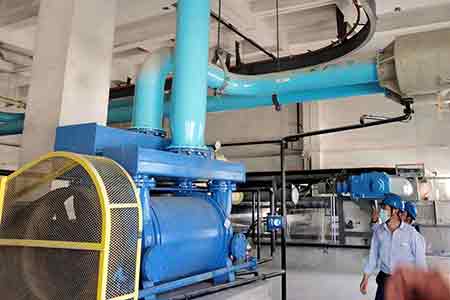 肯富来开云游戏平台机组在汕尾红海湾电厂脱硫项目使用现场