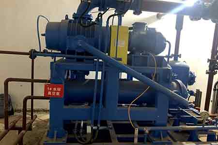 肯富来开云游戏平台机组在普宁市生活垃圾处理厂使用现场